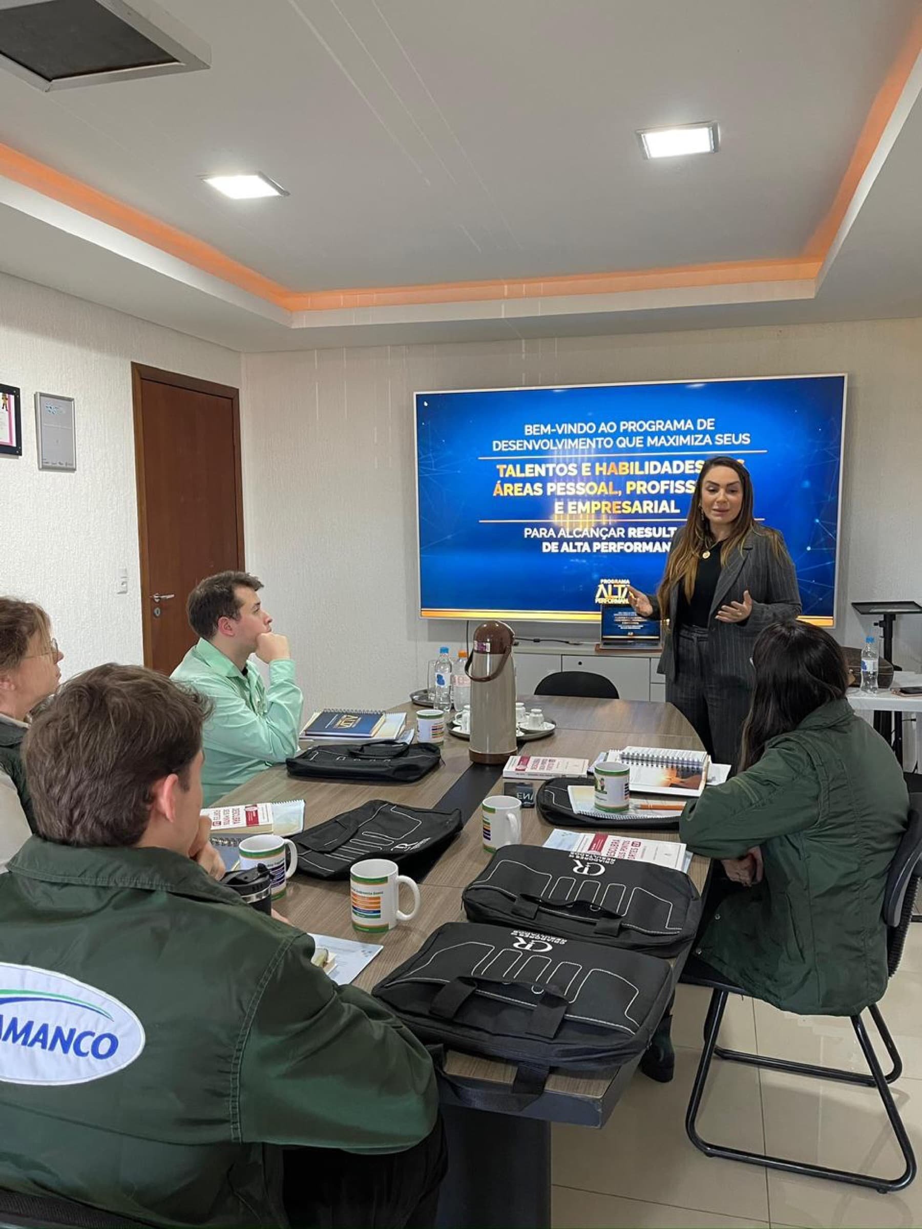 Equipe treinada pela MS